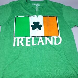 TeeLuv Ladies "Ireland" Short-Sleeve T-Shirt  (Size: Small)